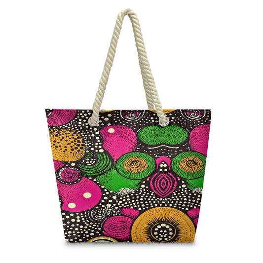 Hemp rope tote bag