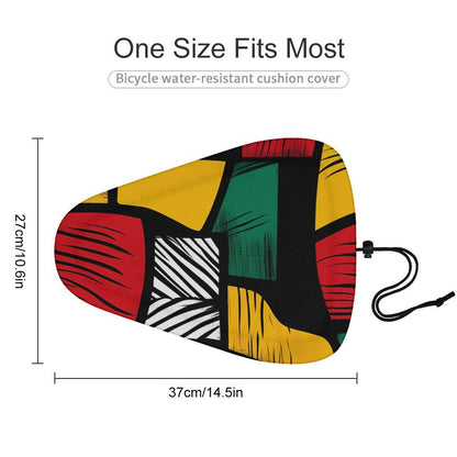 Geometric Pattern Bike Seat Cover Bike Seat Cover