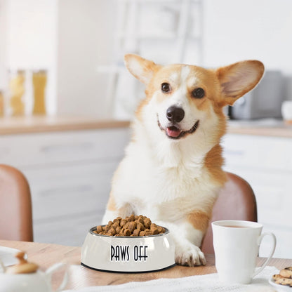 Paws Off Pet Bowl Pet Bowl