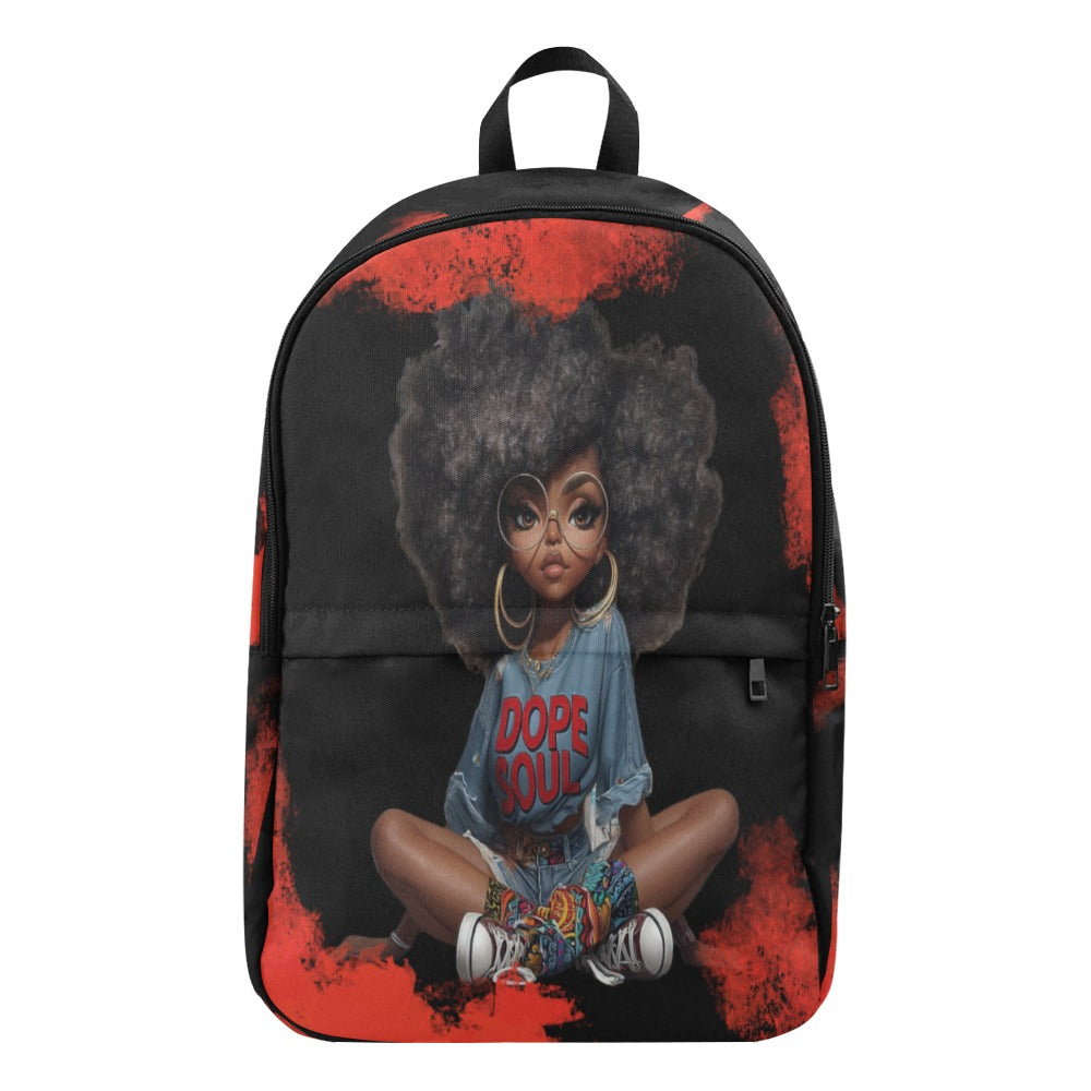 Fabric Backpack for Adult (Model 1659)Dope Soul Fabric Backpack for Adult (Model 1659)