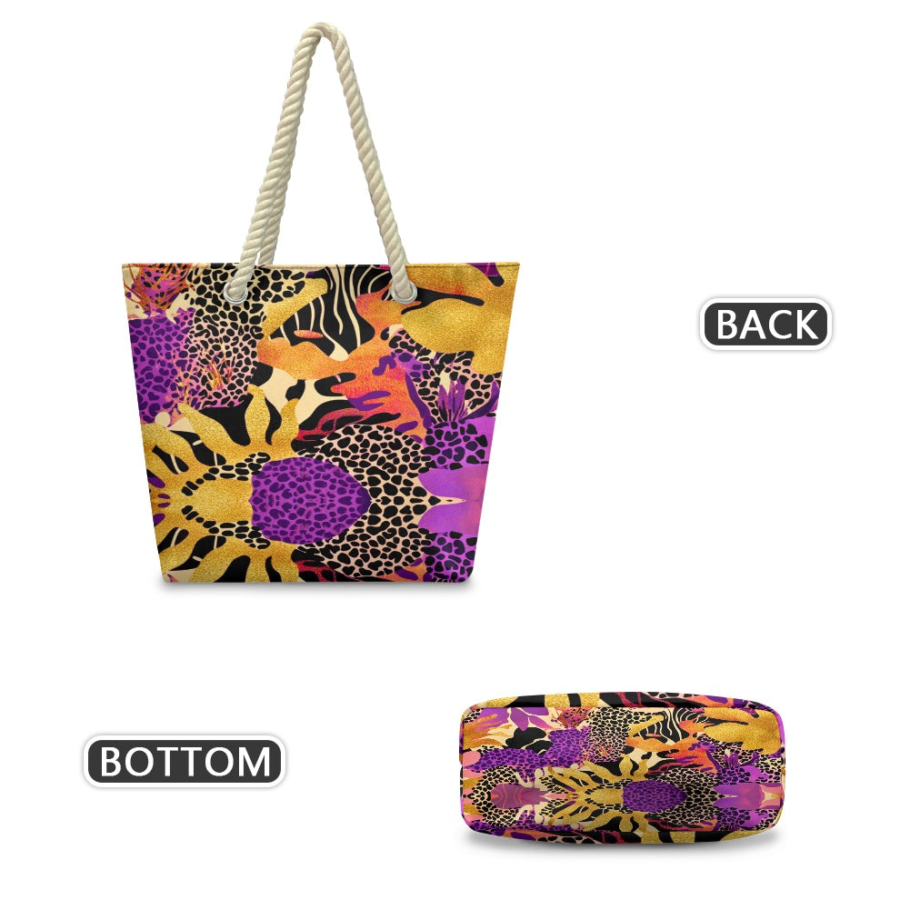 Hemp rope tote bag