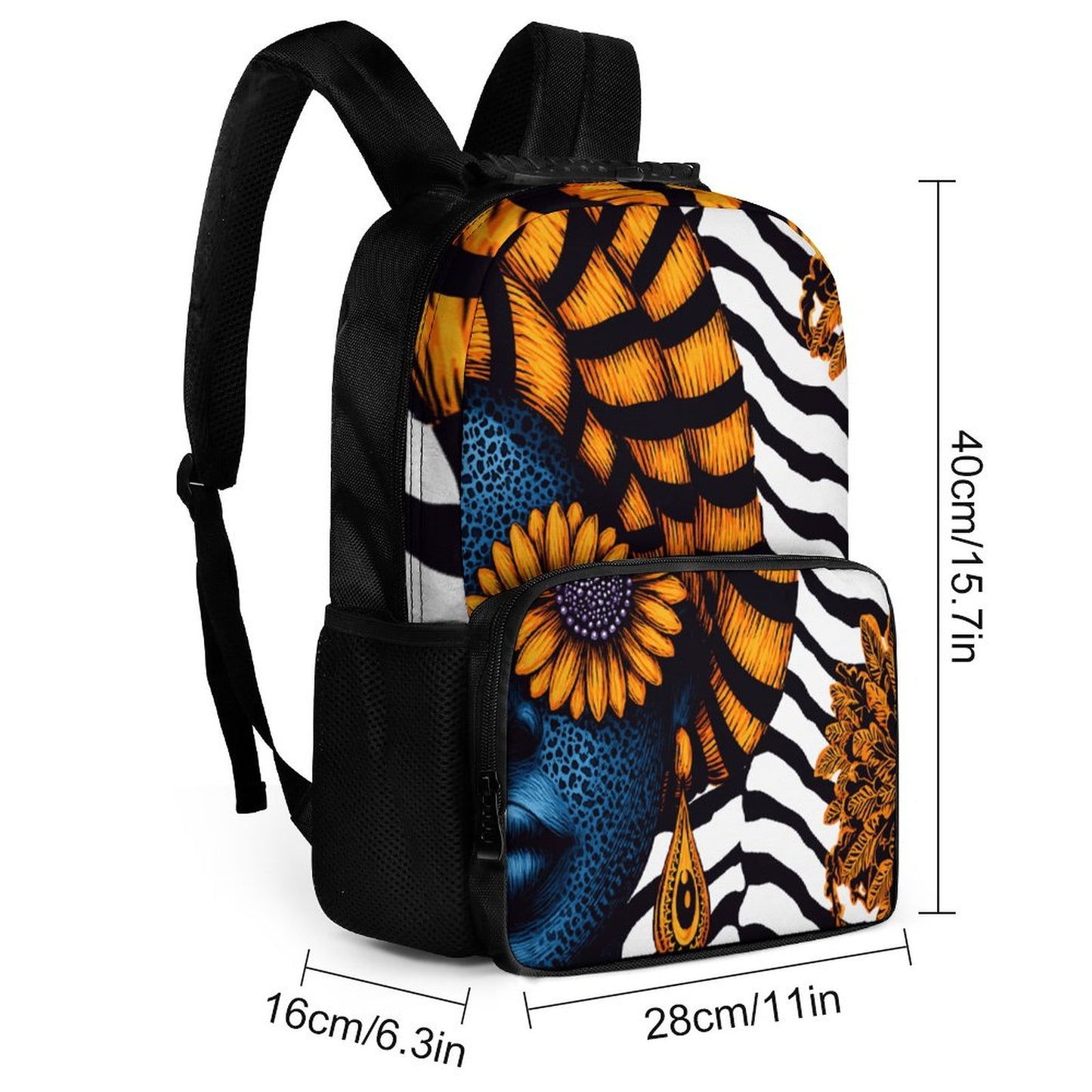 16 inch Shoulder Backpack & Schoolbag
