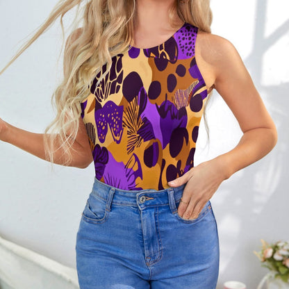 Tank Top Bodysuit NZ057 (All-Over Printing)