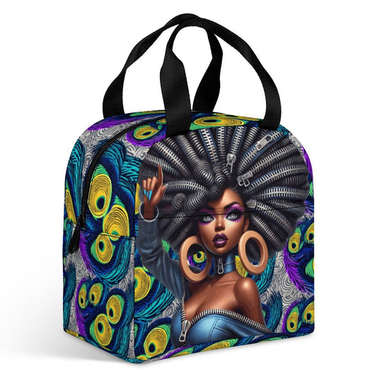 Large Insulated Lunch Totes for Adults (All-Over Printing)