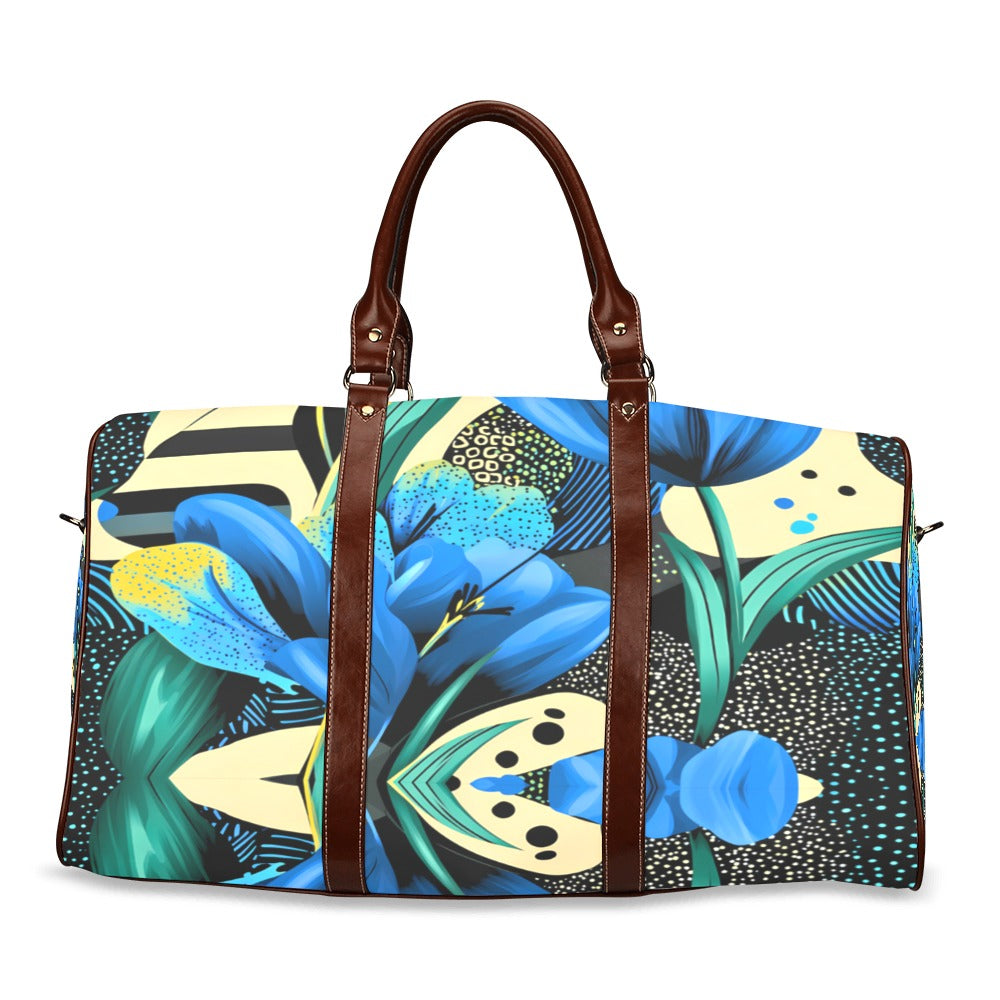 Violet Tulip Waterproof Travel Bag/Small (Model 1639) Waterproof Travel Bag/Small (Model 1639)