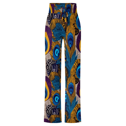 Personalized Drawstring Yoga PantsxP with Straight Baggy (All-Over Printing)