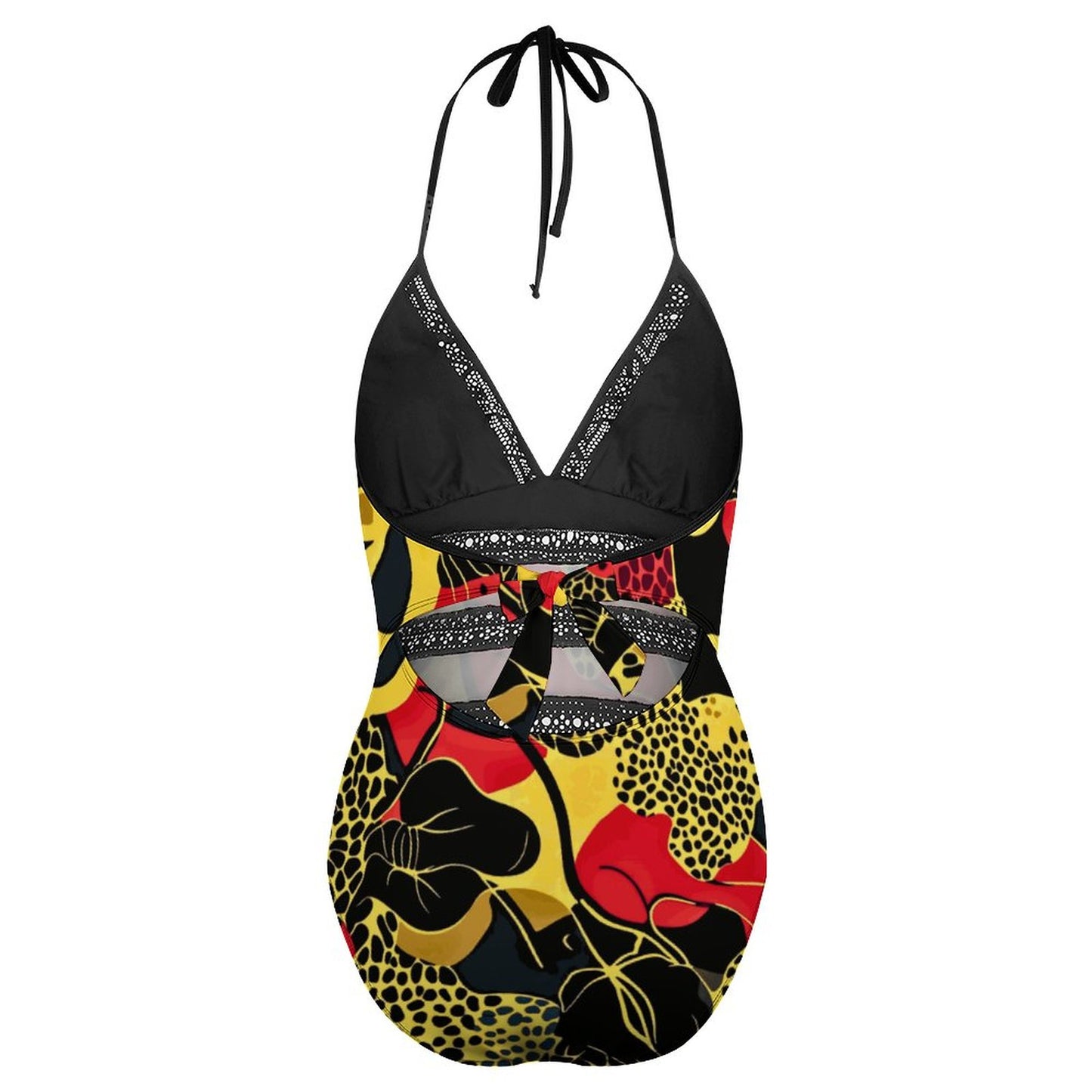 Women's Halter One-Piece Swimsuits YS20001 (All-Over Printing)
