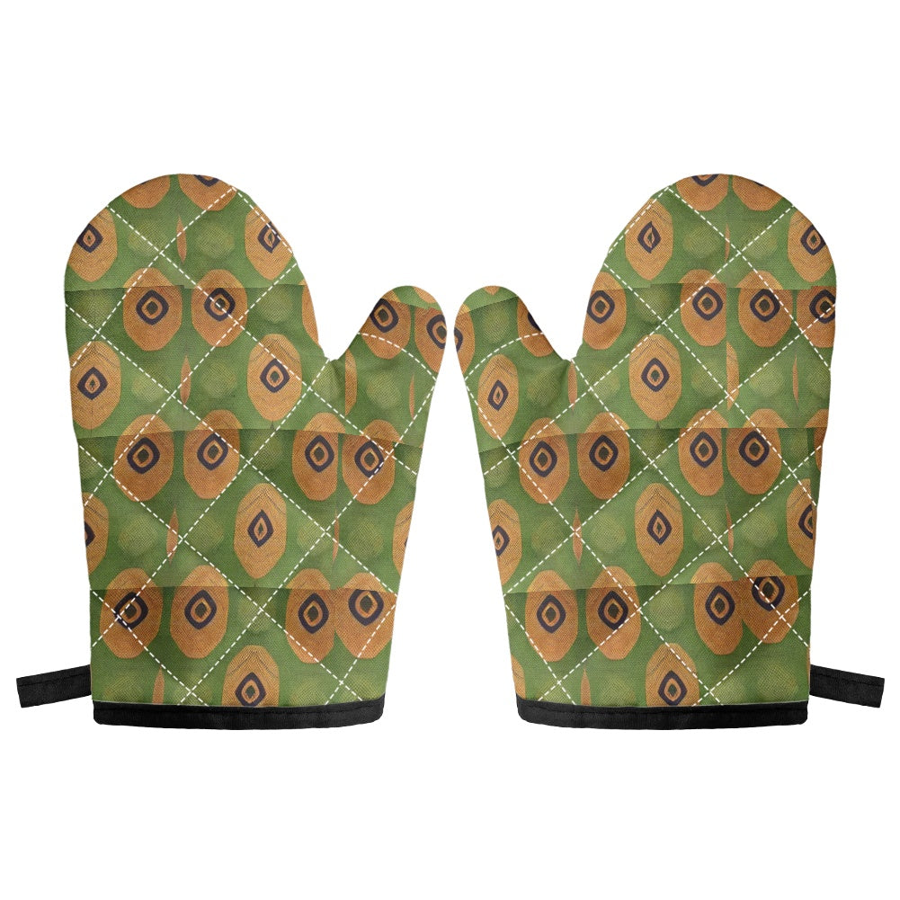 Oven glove(two pieces)
