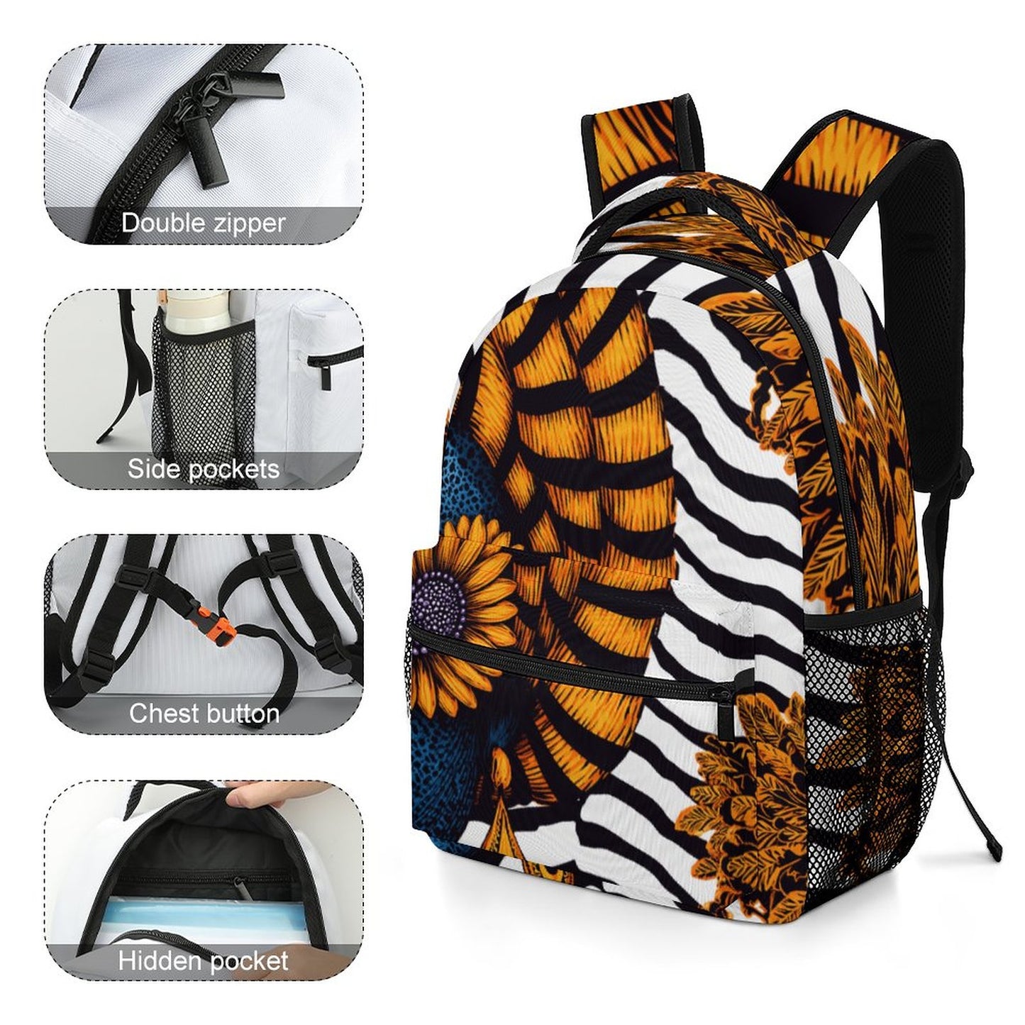 Children's School Backpack A012 (8 Sites)