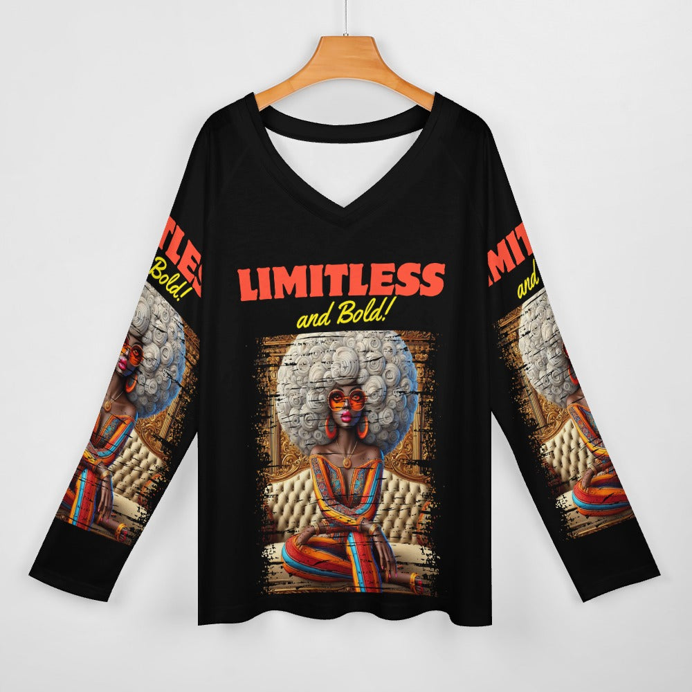 Women's Long sleeve loose tee