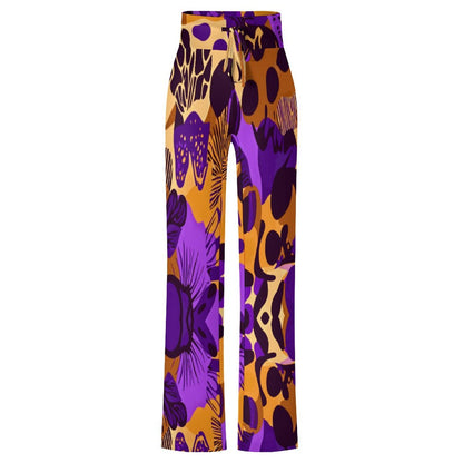 Personalized Drawstring Yoga PantsxP with Straight Baggy (All-Over Printing)