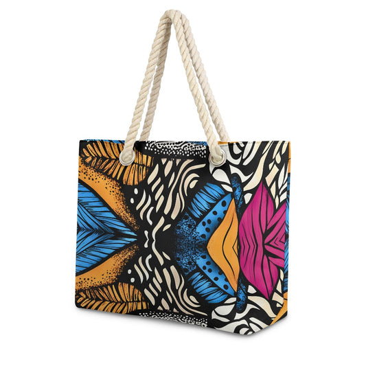 Hemp rope tote bag