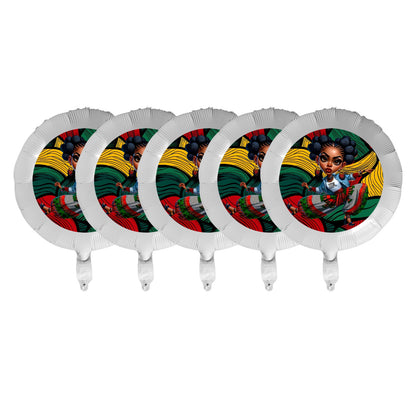 Know Your Roots Foil Balloon (18inch)(5 Pack) Foil Balloon (18inch)(5 Pack)