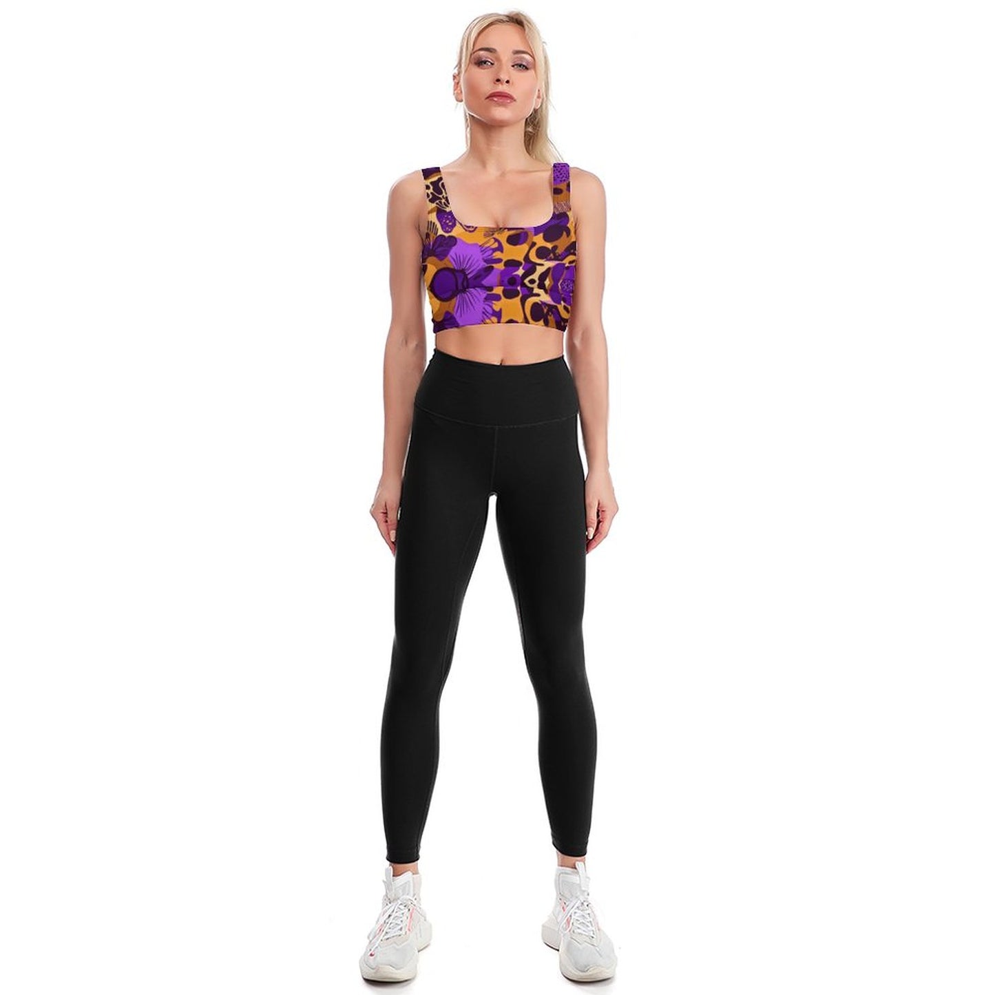 Custom Sports Bra Designs-Yoga Support Bras YJ037