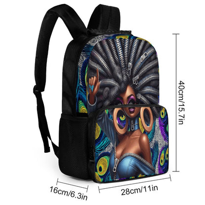 16 inch Shoulder Backpack & Schoolbag