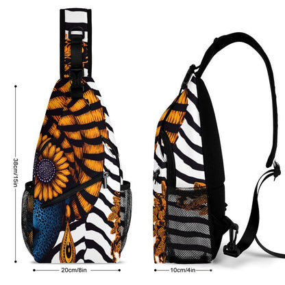 Create Unique Sling Bags with Our durable polyester (All-Over Printing)