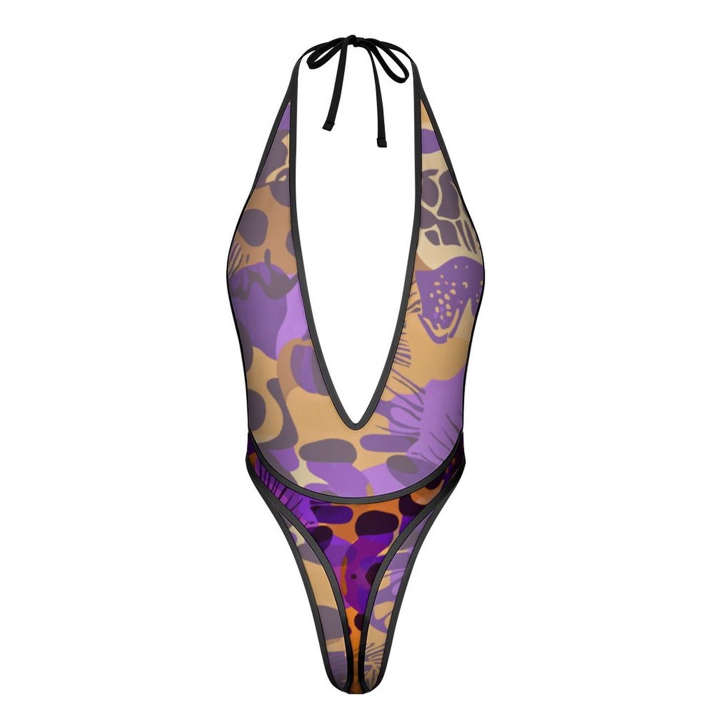 Sexy One Piece Women Lingerie Bodysuit Deep V Teddy DSQQ004